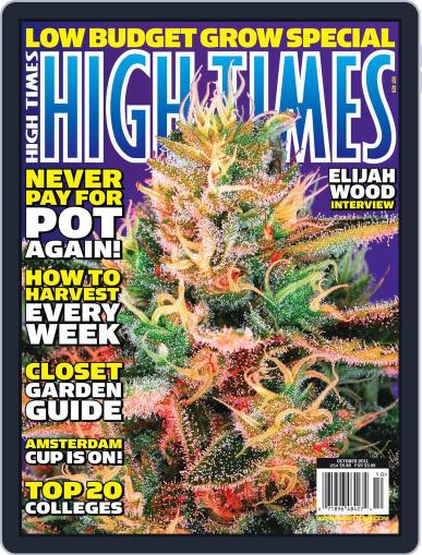 High Times August 16th, 2011 Digital Back Issue Cover