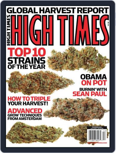 High Times October 11th, 2011 Digital Back Issue Cover