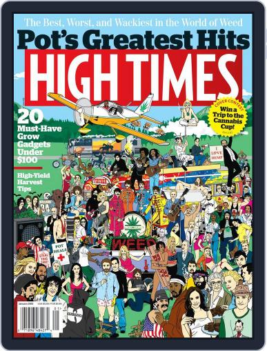 High Times November 16th, 2011 Digital Back Issue Cover