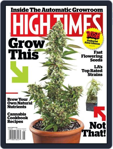 High Times April 18th, 2012 Digital Back Issue Cover