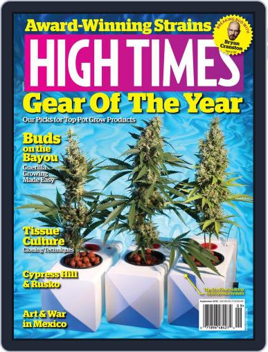 High Times July 10th, 2012 Digital Back Issue Cover