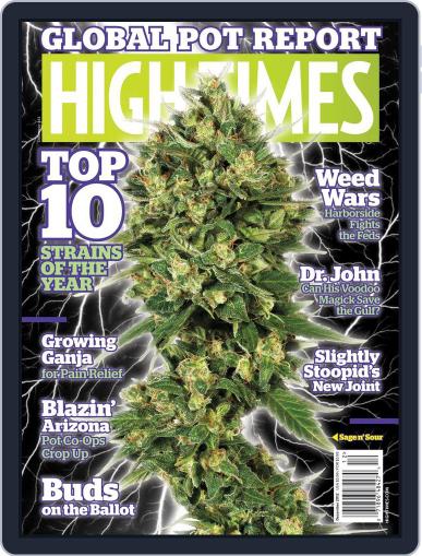 High Times October 12th, 2012 Digital Back Issue Cover