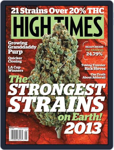 High Times April 16th, 2013 Digital Back Issue Cover