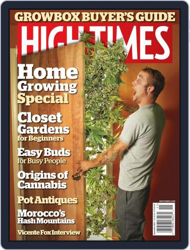 High Times September 11th, 2013 Digital Back Issue Cover