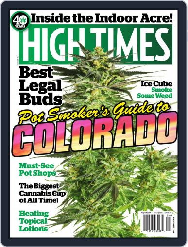 High Times August 1st, 2014 Digital Back Issue Cover