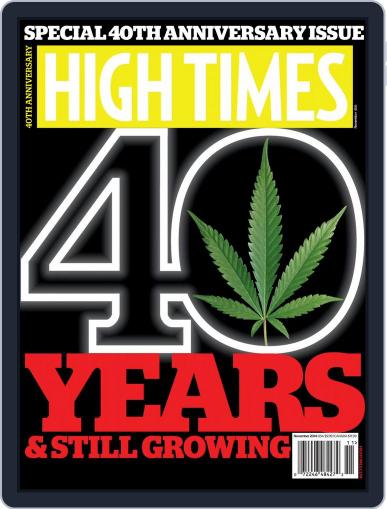 High Times November 1st, 2014 Digital Back Issue Cover