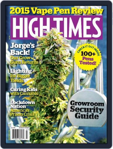 High Times July 1st, 2015 Digital Back Issue Cover