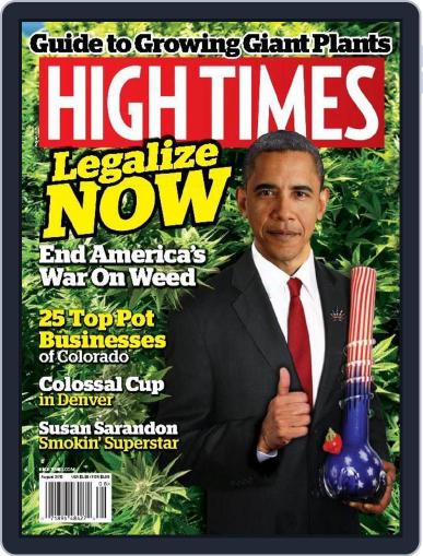 High Times August 1st, 2015 Digital Back Issue Cover