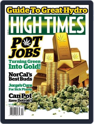 High Times October 1st, 2015 Digital Back Issue Cover