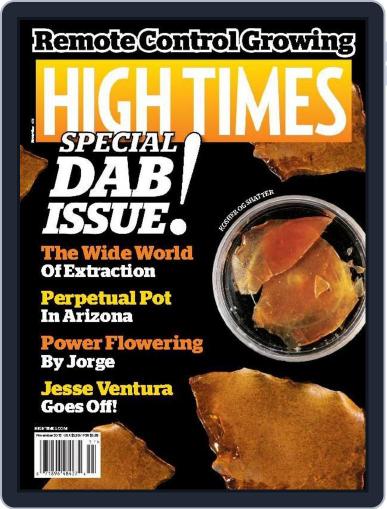 High Times November 1st, 2015 Digital Back Issue Cover
