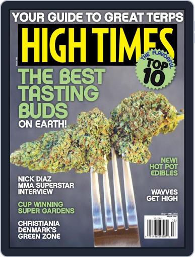 High Times March 1st, 2016 Digital Back Issue Cover