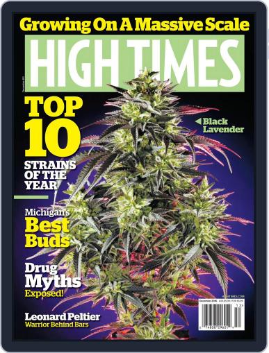 High Times December 1st, 2016 Digital Back Issue Cover