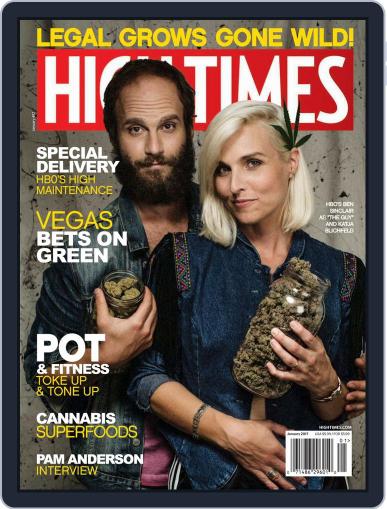 High Times January 1st, 2017 Digital Back Issue Cover