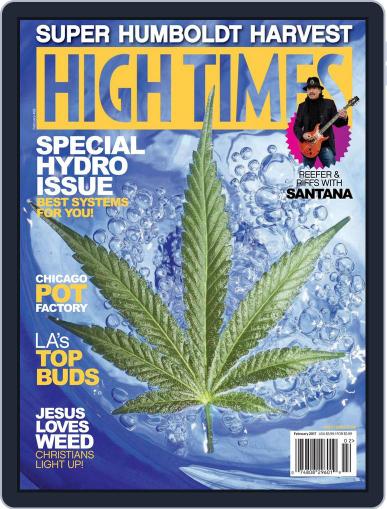 High Times February 1st, 2017 Digital Back Issue Cover