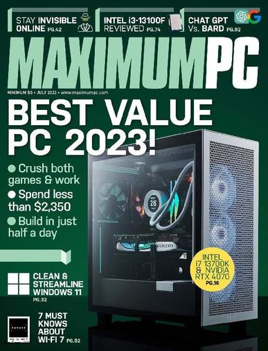 Maximum PC July 1st, 2023 Digital Back Issue Cover