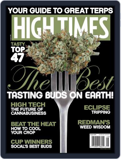 High Times August 1st, 2017 Digital Back Issue Cover