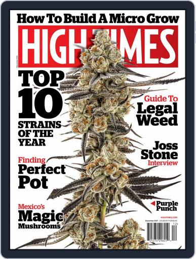 High Times December 1st, 2017 Digital Back Issue Cover