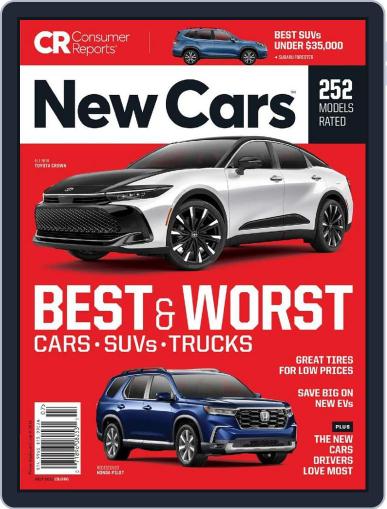 Consumer Reports New Cars July 1st, 2023 Digital Back Issue Cover