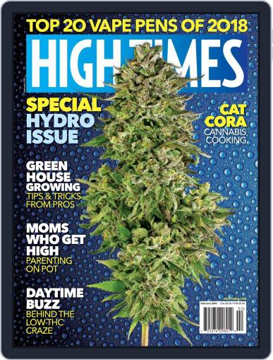 High Times February 1st, 2018 Digital Back Issue Cover