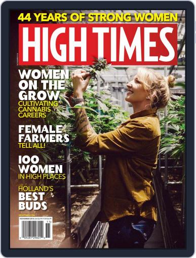 High Times November 1st, 2018 Digital Back Issue Cover
