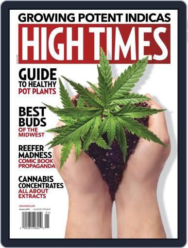 High Times January 1st, 2019 Digital Back Issue Cover