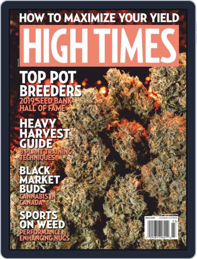 High Times March 1st, 2019 Digital Back Issue Cover