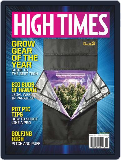 High Times October 1st, 2019 Digital Back Issue Cover