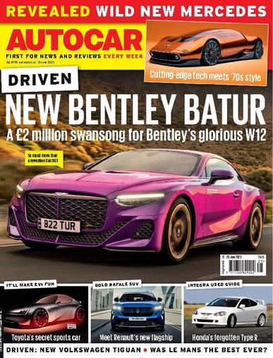 Autocar June 21st, 2023 Digital Back Issue Cover