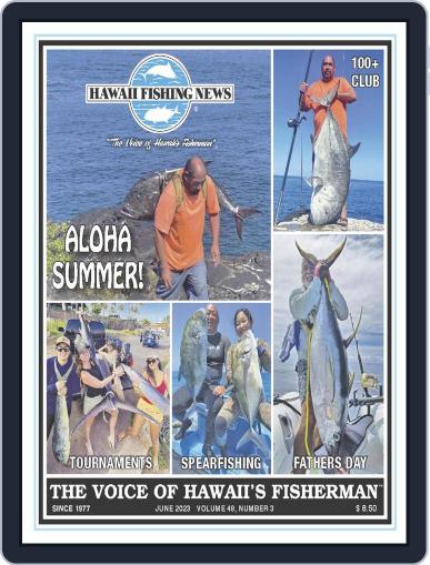 Hawaii Fishing News June 1st, 2023 Digital Back Issue Cover