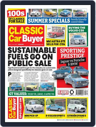 Classic Car Buyer June 21st, 2023 Digital Back Issue Cover