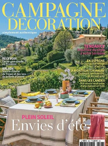 Campagne Décoration June 1st, 2023 Digital Back Issue Cover