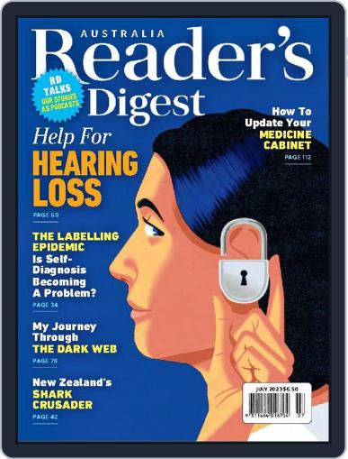 Readers Digest Australia July 1st, 2023 Digital Back Issue Cover