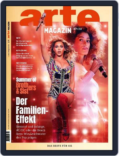 Arte Magazin July 1st, 2023 Digital Back Issue Cover