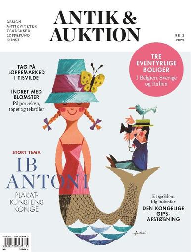 Antik & Auktion Denmark June 1st, 2023 Digital Back Issue Cover
