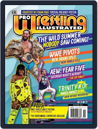 Pro Wrestling Illustrated October 1st, 2023 Digital Back Issue Cover