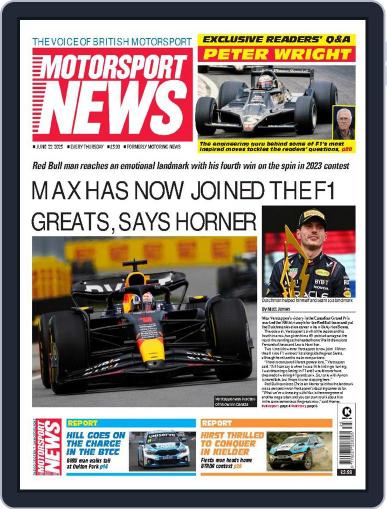 Motorsport News June 22nd, 2023 Digital Back Issue Cover