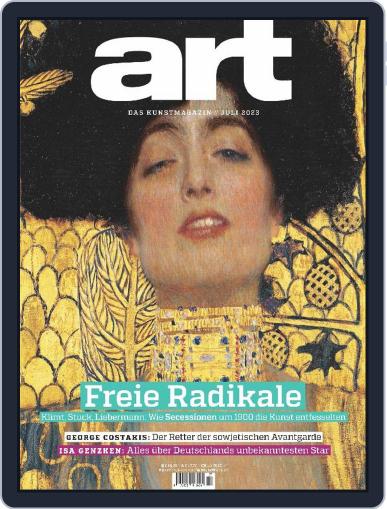 art Magazin July 1st, 2023 Digital Back Issue Cover