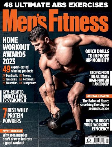 Men's Fitness UK June 23rd, 2023 Digital Back Issue Cover