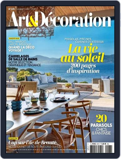Art & Décoration July 1st, 2023 Digital Back Issue Cover