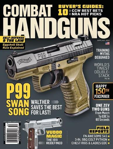 Combat Handguns September 1st, 2023 Digital Back Issue Cover