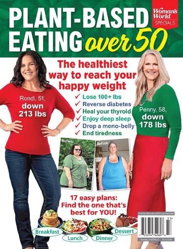 Woman's World Specials - Plant-Based Eating Over 50 June 15th, 2023 Digital Back Issue Cover