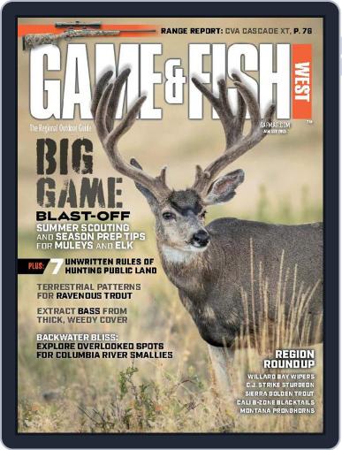 Game & Fish West August 1st, 2023 Digital Back Issue Cover