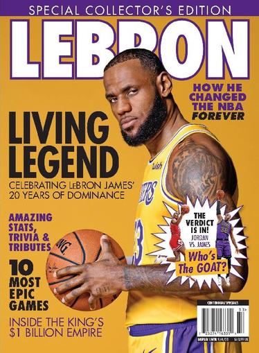LEBRON Living Legend - Special Collector's Edition (Vol. 1 - No. 1) June 15th, 2023 Digital Back Issue Cover