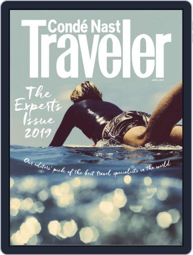 Conde Nast Traveler April 1st, 2019 Digital Back Issue Cover