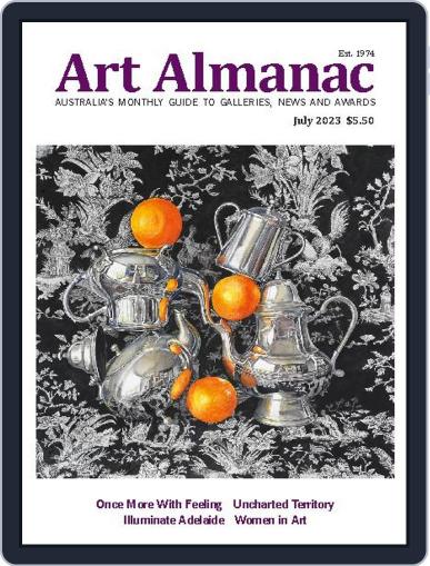 Art Almanac July 1st, 2023 Digital Back Issue Cover