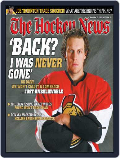 The Hockey News December 13th, 2005 Digital Back Issue Cover