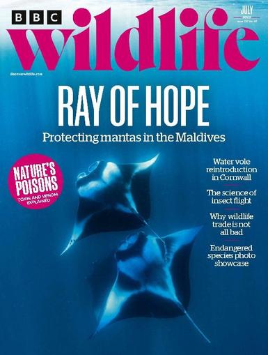 Bbc Wildlife July 1st, 2023 Digital Back Issue Cover