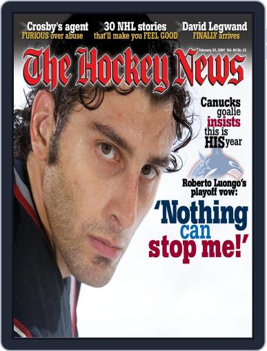 The Hockey News February 20th, 2007 Digital Back Issue Cover