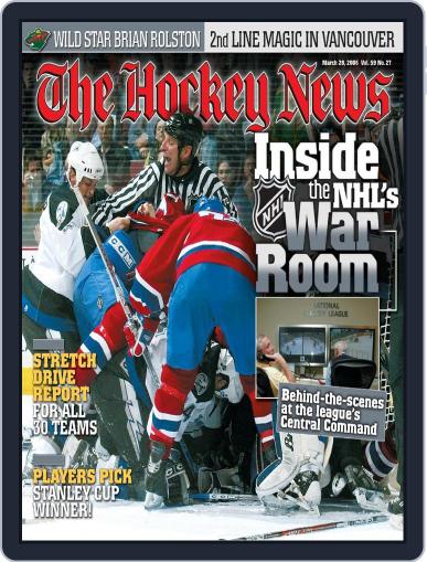 The Hockey News March 28th, 2006 Digital Back Issue Cover