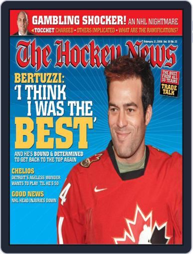 The Hockey News February 21st, 2006 Digital Back Issue Cover